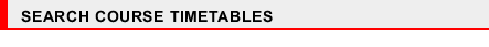search course timetables section